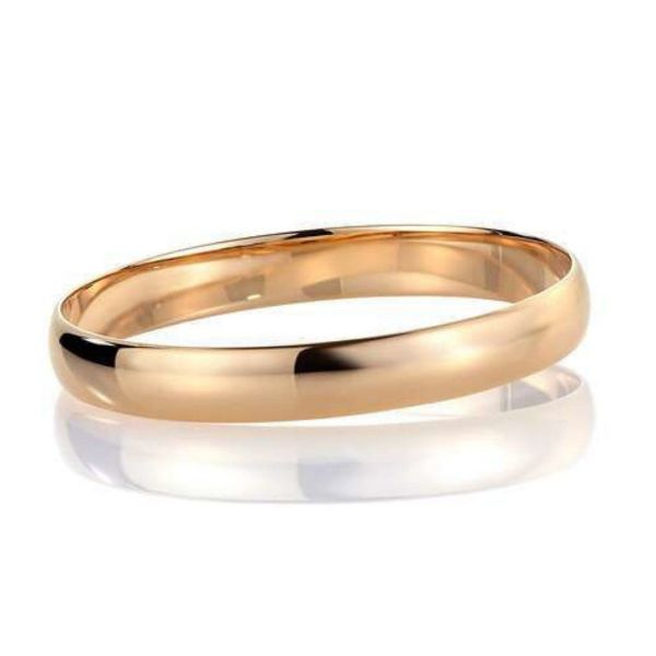 Armbånd gull. Classic armring buet profil, gult gull 14 kt, 10 mm - 01GU1065