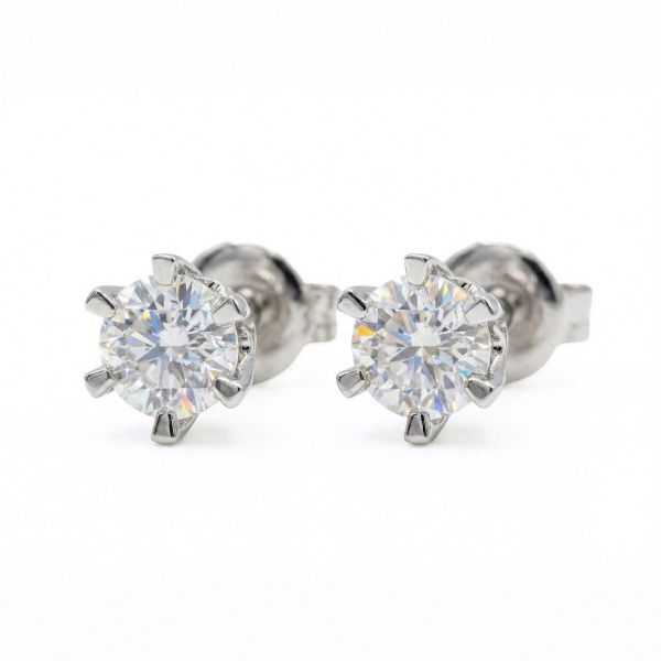 Diamantøredobber Athene med 0,31x0,30ct River D - athene29990