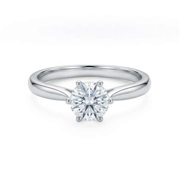 Enstens diamantring Leticia med 0,70 ct i 14kt gull. TW-Si. -18007070