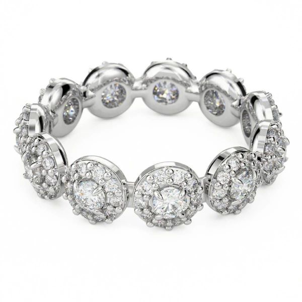 Swarovski Constella ring Pavé, White, Rhodium plated - 5636268