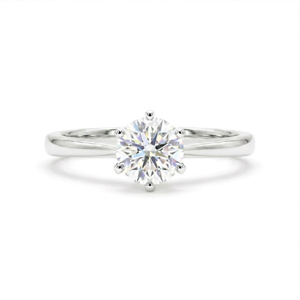 Diamantring forlovelsesring  0,50 ct i 14kt gull. Aida -18016050