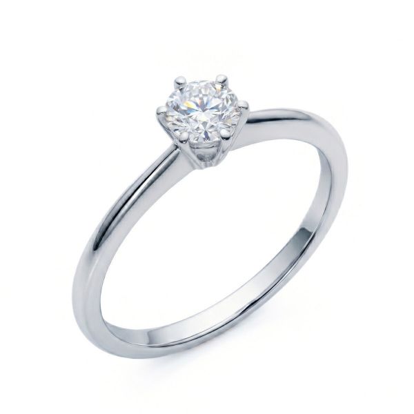 Forlovelsesring med Lab Grown diamant i 0.50 ct og River (D) - VVS2 - LG18001050